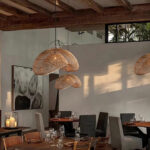 Rattan Wave Pendant Light - Image 7