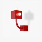 Red Cube Wall Lamp - Image 15