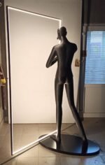 Mirror Sculpture Floor Lamp - Image 3