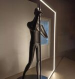 Mirror Sculpture Floor Lamp - Image 8