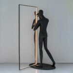 Mirror Sculpture Floor Lamp - Image 10