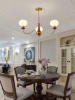 Regency Globe Chandelier - Image 12