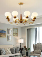 Regency Globe Chandelier - Image 2