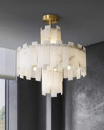Regina Alabaster Chandelier - Image 5