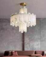 Regina Alabaster Chandelier - Image 3