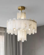 Regina Alabaster Chandelier - Image 7