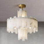 Regina Alabaster Chandelier - Image 11