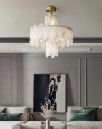 Regina Alabaster Chandelier - Image 9