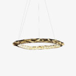 Resin Circlet Brass Pendant Lamp