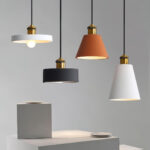 Resin Geometric Pendant Lamp - Image 3