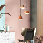 Resin Geometric Pendant Lamp - Image 5