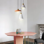 Resin Geometric Pendant Lamp - Image 6