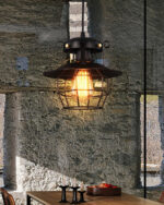 Retro Birdcage Pendant Light - Image 15