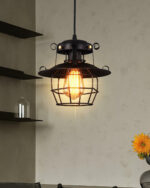 Retro Birdcage Pendant Light - Image 13