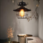 Retro Birdcage Pendant Light - Image 3