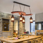 Retro Boat Wood Chandelier - Image 20