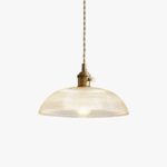 Ribbed Spiral Pendant Light - Image 19