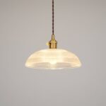 Ribbed Spiral Pendant Light - Image 13