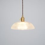 Ribbed Spiral Pendant Light - Image 11