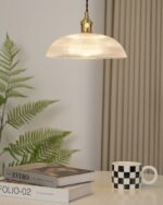 Ribbed Spiral Pendant Light - Image 18