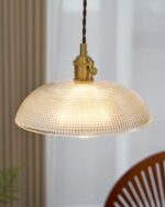 Ribbed Spiral Pendant Light - Image 2