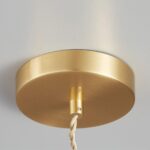 Ribbed Spiral Pendant Light - Image 15