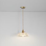 Ribbed Spiral Pendant Light - Image 8