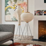 Rice Paper Floor Lamp - Image 5