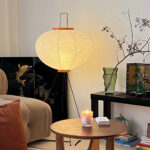 Rice Paper Floor Lamp - Image 2