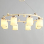 Ring Glass Cup Chandelier - Image 13
