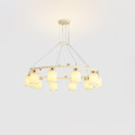 Ring Glass Cup Chandelier - Image 17