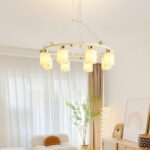 Ring Glass Cup Chandelier - Image 3
