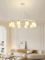 Ring Glass Cup Chandelier - Image 5