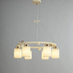 Ring Glass Cup Chandelier - Image 19