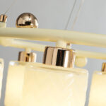 Ring Glass Cup Chandelier - Image 12