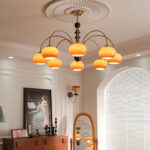 Ripe Persimmon Chandelier - Image 2