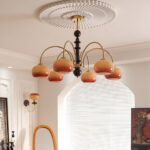 Ripe Persimmon Chandelier - Image 4
