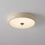 Ripple Cream Ceiling Lamp - Image 9