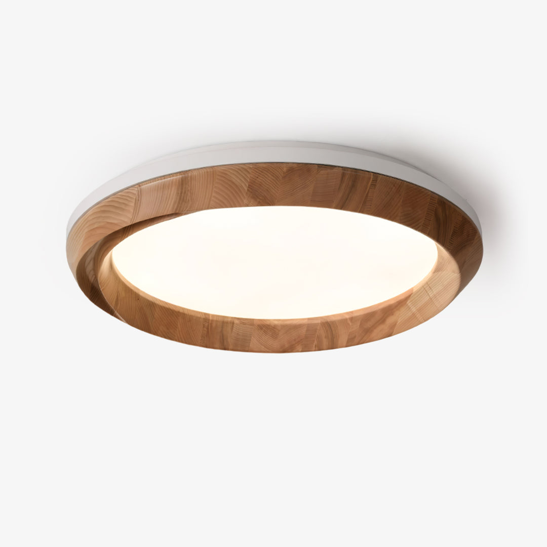 Ripple_Wood_Ceiling_Light_1_1.jpg Ripple Wood Ceiling Light - Image 1