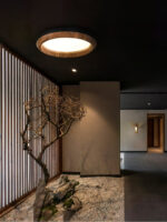 Ripple Wood Ceiling Light - Image 5