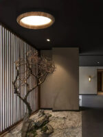 Ripple Wood Ceiling Light - Image 4