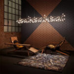 Rose Gold Firefly LED Chandelier - Image 5