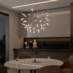 Rose Gold Firefly LED Chandelier - Image 11