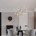 Rose Gold Firefly LED Chandelier - Image 12