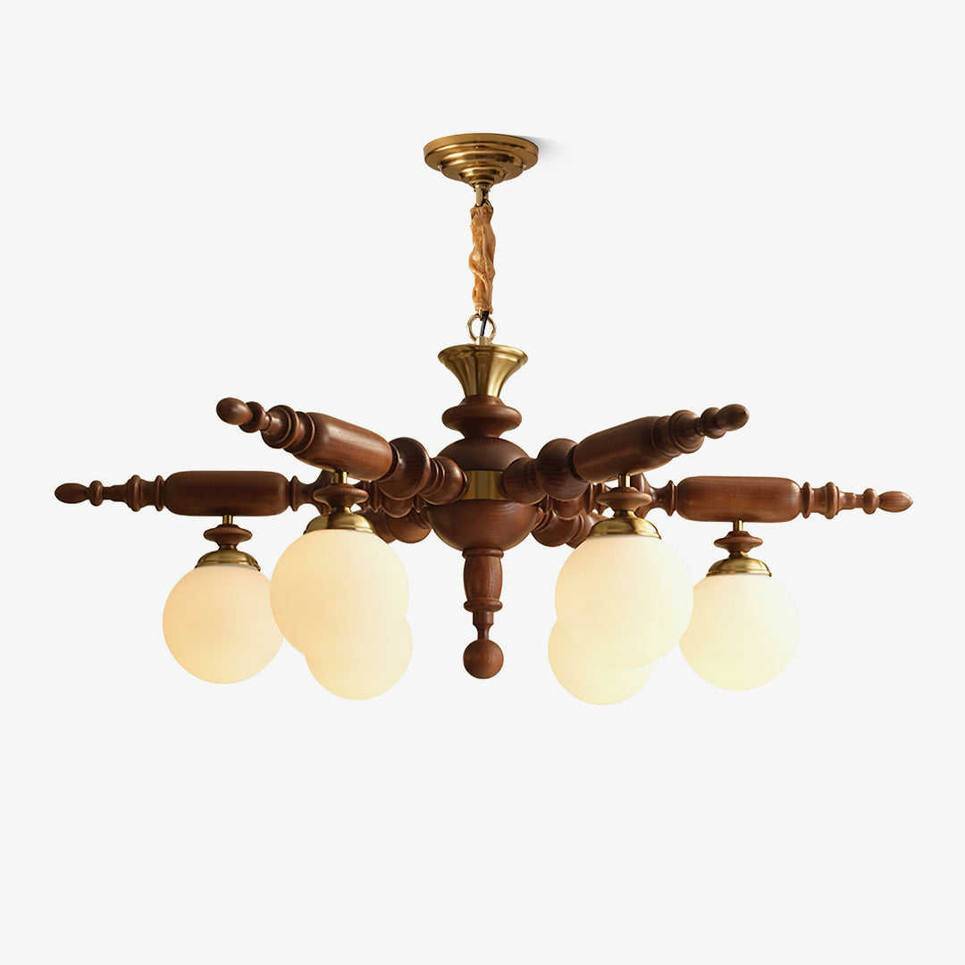 Rotating_Stick_Chandelier-_01.jpg Rotating Stick Chandelier - Image 1