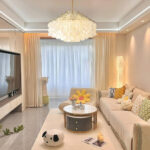 Round Shell Chandelier B - Image 8