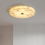 Round Alabaster Ceiling Lamp - Image 11