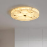 Round Alabaster Ceiling Lamp - Image 12