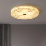 Round Alabaster Ceiling Lamp - Image 13