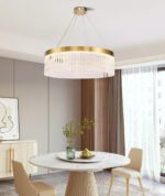 Round Halo Crystal Chandelier - Image 11